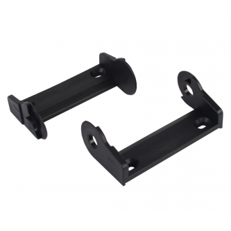 Set of 2400/2500/2450/2480 series chain connection elements, pivoting without a comb